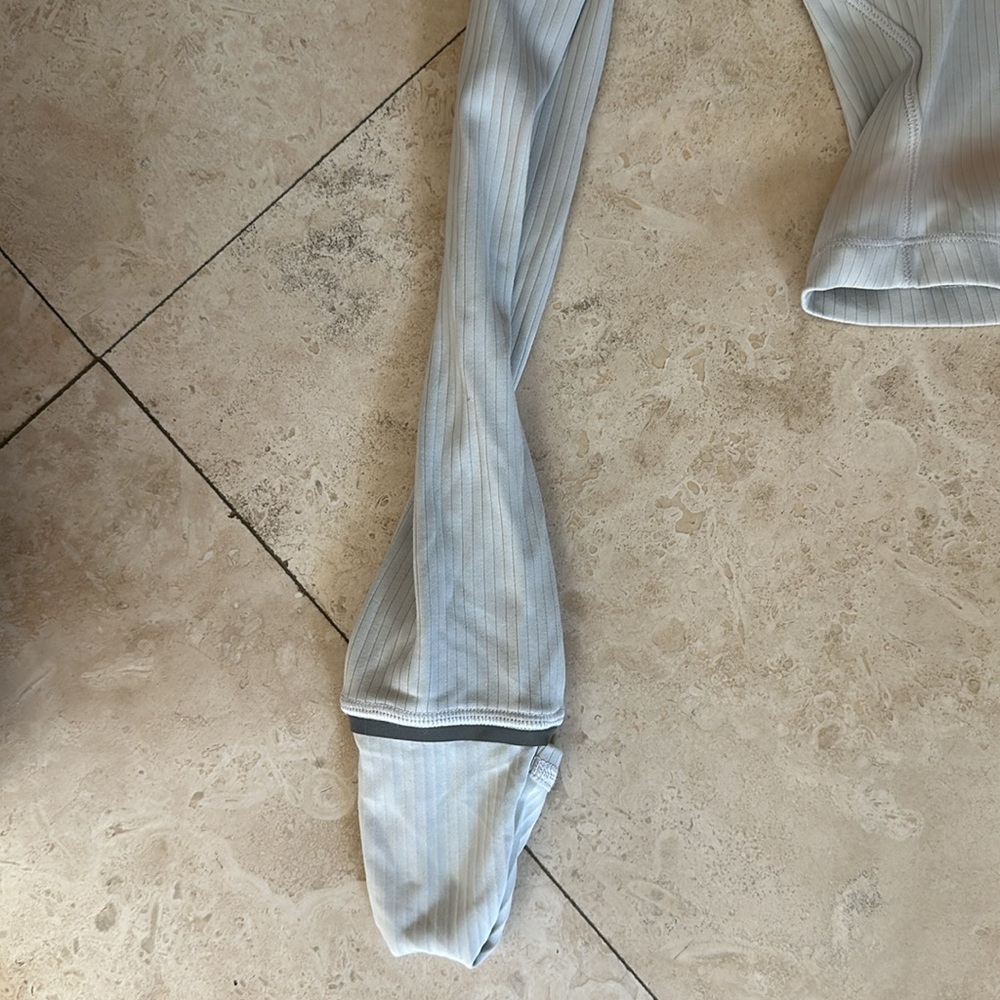 Lululemon- It’s Rulu Ribbed Cropped Half Zip - Picture 4 of 9